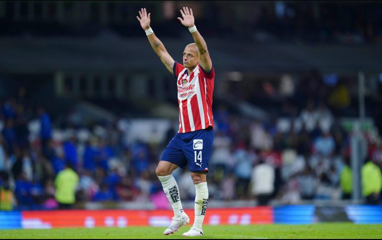 Javier Hernández se enfrentó en dos ocasiones contra el América en la Liga MX y una más en la extinta Interliga. IMAGO7.