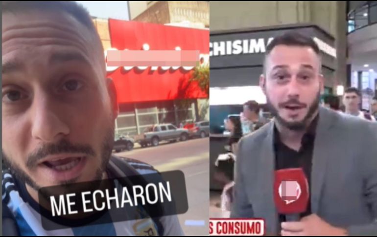 Tomás se encontraba preguntando a las personas como lograban salir adelante con la crisis económica que está viviendo el país. ESPECIAL/Capturas de pantalla