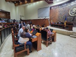 Los tres fueron elegidos por unanimidad de votos: un total de 29 por las bancadas de Movimiento Ciudadano, Hagamos, PRI, PAN, Futuro y Partido Verde. EL INFORMADOR/M.HERNÁNDEZ