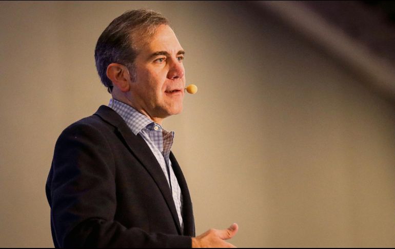 Lorenzo Córdova dictó la conferencia “Perspectivas avanzadas: retos electorales 2024” en el ITESO. EL INFORMADOR/H. Figueroa