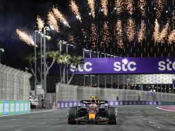 El GP de Arabia Saudita, el segundo de 2024, se disputará entre los días 7 y 9 de marzo en el Jeddah Corniche Circuit, localizado en la ciudad de Yeda. AFP / ARCHIVO