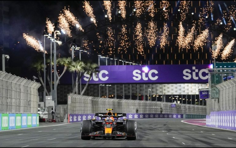 El GP de Arabia Saudita, el segundo de 2024, se disputará entre los días 7 y 9 de marzo en el Jeddah Corniche Circuit, localizado en la ciudad de Yeda. AFP / ARCHIVO