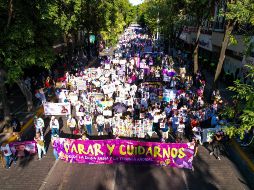 El año pasado se manifestaron 70 mil mujeres, según la Unidad Estatal de Protección Civil y Bomberos. EL INFORMADOR/Archivo