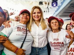 Claudia Delgadillo, candidata de Morena. ESPECIAL