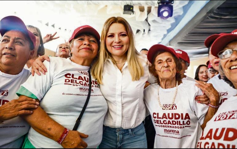 Claudia Delgadillo, candidata de Morena. ESPECIAL