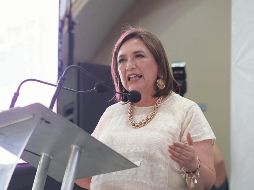 Xóchitl dijo que de ganar la Presidencia su Gobierno va a echar a andar la refinería. EL UNIVERSAL