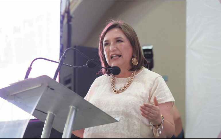 Xóchitl dijo que de ganar la Presidencia su Gobierno va a echar a andar la refinería. EL UNIVERSAL