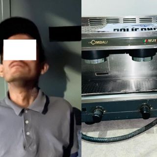 Policías sorprenden a ratero mientras hurtaba en una cafetería de la colonia Ladrón de Guevara