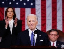 Joe Biden advirtió que el más probable candidato presidencial del Partido Republicano, Donald Trump, sería una alternativa peligrosa. EFE/ S. THEW.