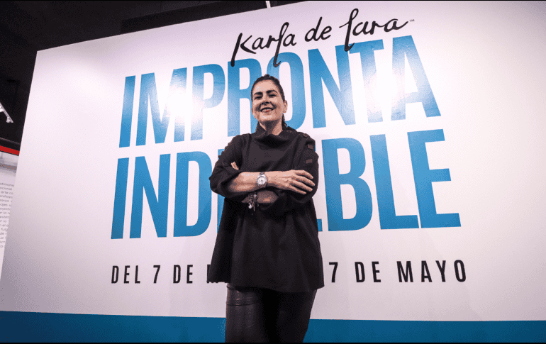 Inauguracion de la exposicion de Karla de Lara. EL INFORMADOR/H.FIGUEROA