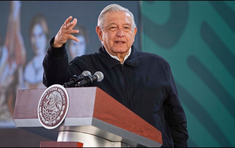 López Obrador se encuentra en gira este domingo. SUN/ ARCHIVO