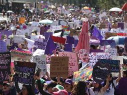 En Azerbaiyán, un grupo de activistas se manifestaron en la capital del país, Bakú, para exigir la igualdad de derechos, el fin de la violencia de género y la liberación de mujeres periodistas encarceladas en este país. SUN/ ARCHIVO.