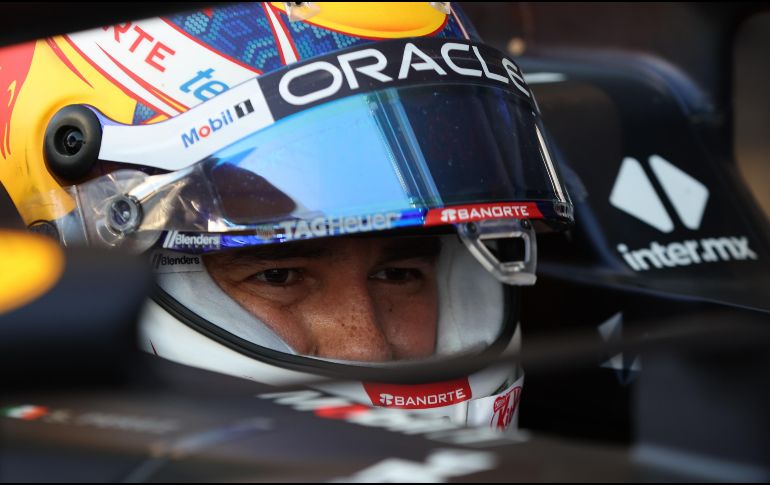 El piloto tapatío de Red Bull, Sergio 