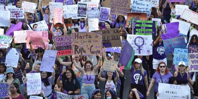 8M: En Ciudad de México, más de 180 mil mujeres salieron a marchar | El ...