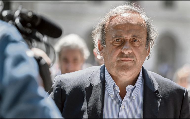 Michel Platini afirma que su correo electrónico fue intervenido. AFP/F. Coffrini