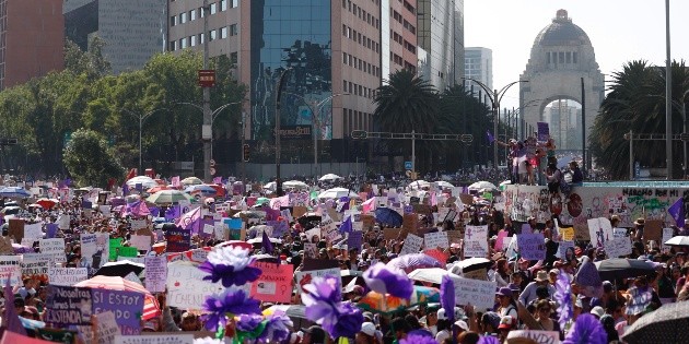 8M: Muere mujer durante la marcha en la Ciudad de México | El Informador