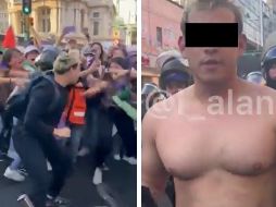 En otro video se puede ver al chico, quien se identifica como Alexander de 24 años. ESPECIAL