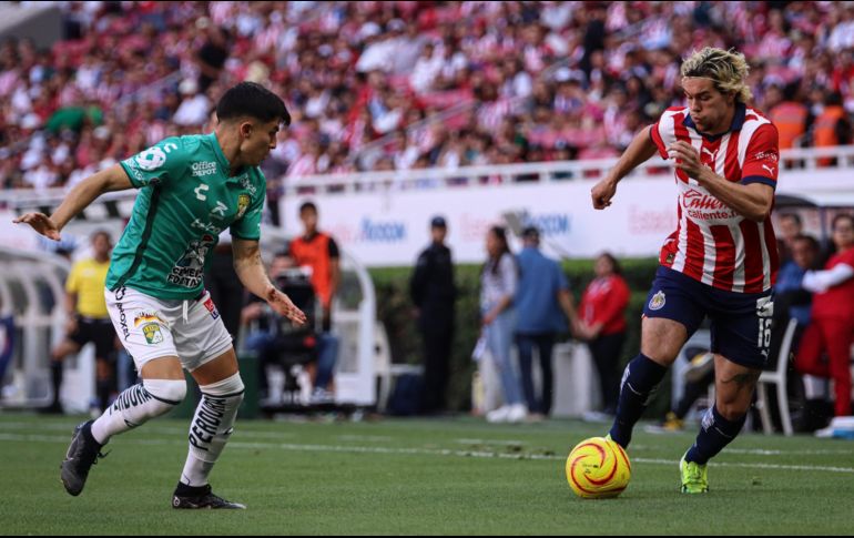 El cuadro rojiblanco no pudo hacerle daño a un conjunto esmeralda. EL INFORMADOR/ H. Figueroa.