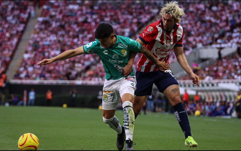 El cuadro rojiblanco no pudo hacerle daño a un conjunto esmeralda. EL INFORMADOR/ H. Figueroa.