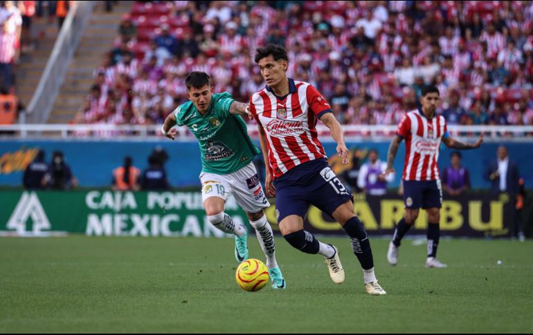 Jesús Orozco Chiquete y Víctor Guzmán, jugadores que no podrán alinear el próximo sábado contra el América. EL INFORMADOR/ H. Figueroa.