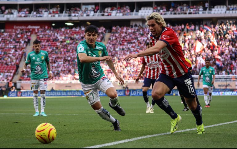 El cuadro rojiblanco no pudo hacerle daño a un conjunto esmeralda. EL INFORMADOR/ H. Figueroa.