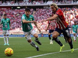 El cuadro rojiblanco no pudo hacerle daño a un conjunto esmeralda. EL INFORMADOR/ H. Figueroa.