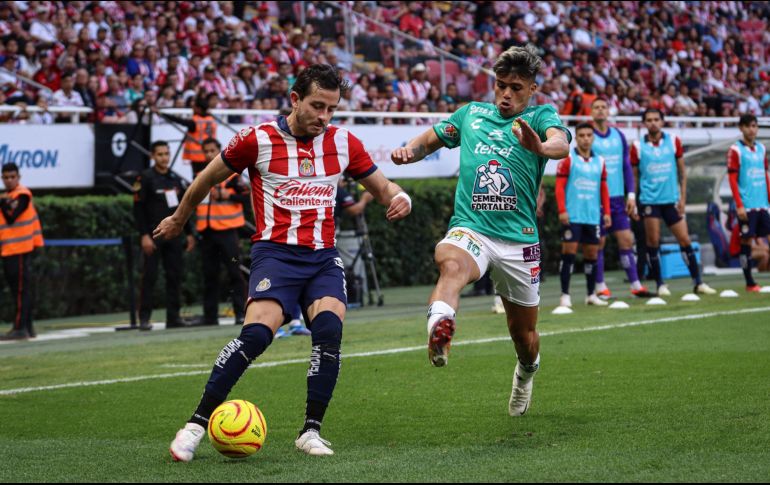 El cuadro rojiblanco no pudo hacerle daño a un conjunto esmeralda. EL INFORMADOR/ H. Figueroa.