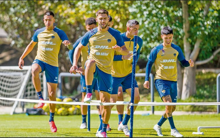 El equipo felino tiene la confianza de ganar al cuadro de Tijuana en casa. CORTESÍA/Pumas