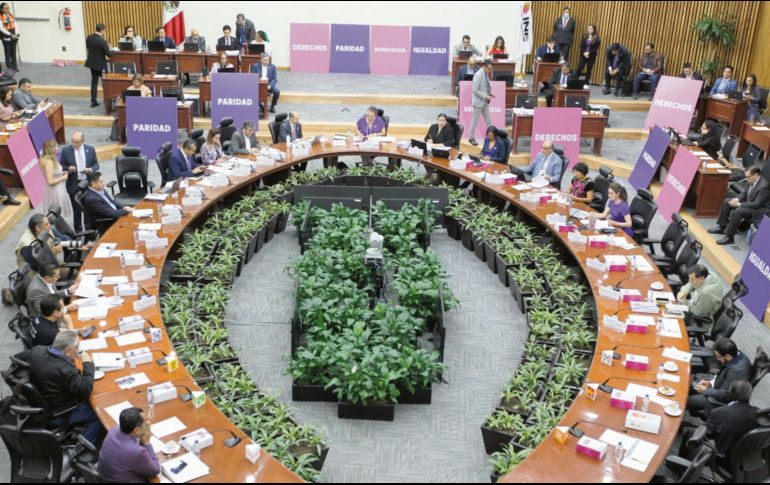 En la sesión, la presidenta Guadalupe Taddei hizo un llamado a honrar conquistas. ESPECIAL