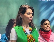 La candidata a la gubernatura del Estado por la coalición PRI - PAN - PRD “Fuerza y Corazón por Jalisco”, Laura Haro, consideró que se debe evaluar a todos los policías en la entidad. EL INFORMADOR/ M. Hernández