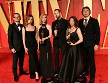 Las lentejuelas también abundaron en la fiesta de Vanity Fair, cuyo código de vestimenta podría calificarse como 