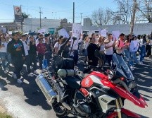 De acuerdo con Protección Civil de Guadalajara, fueron alrededor de 100 personas quienes participaron en la manifestación. CORTESÍA/ Protección Civil de Guadalajara.