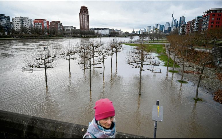 En diciembre pasado, varias regiones de Alemania sufrieron inundaciones por lluvias atípicas. AFP