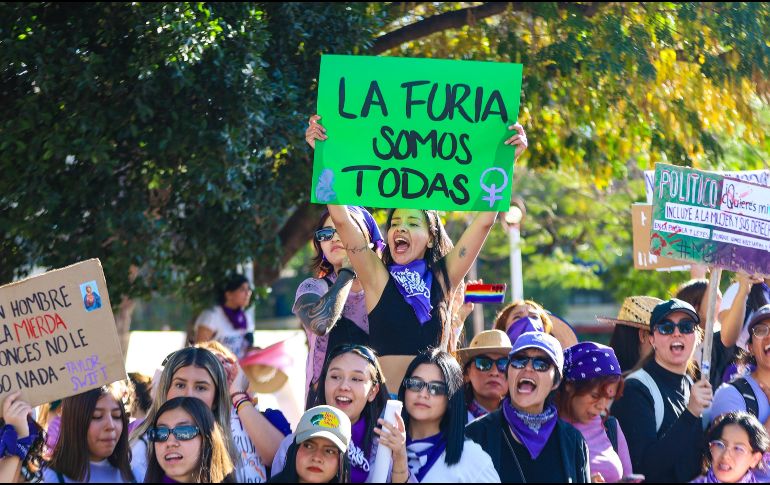 A penas, el pasado 8 de marzo se conmemoraba el Día Internacional de la Mujer, una ocasión para recordar la injusticia y violencia que sufren, justo como lo muestran los datos en México. EL INFORMADOR / A. Navarro