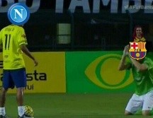 El partido de Barcelona vs Nápoles ha provocado muchas reacciones en redes sociales. ESPECIAL.