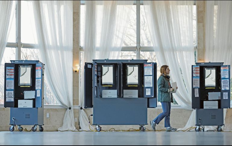 En las elecciones primarias de ayer, Biden y Trump alcanzaron la mayoría de delegados. EFE