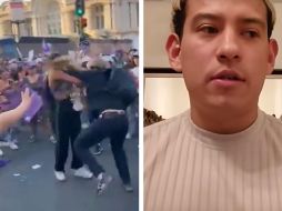 El hombre explicó que el día de la marcha, la situación se 