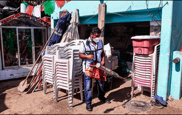 Guerrero representa el 34.7% de los 6 mil 828 casos de dengue detectados en México en las primeras nueve semanas del año. EFE / D. Guzmán