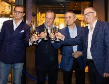 Antoine Loron, Nasr Benaissa, Jacobo Wapinski y Abraham Kleiman. GENTE BIEN JALISCO/ Christian Pérez