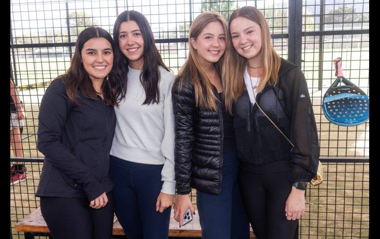 Pamela Mestas, Fernanda López, Julieta Isaac y Fernanda Isaac. GENTE BIEN JALISCO/ Jorge Soltero