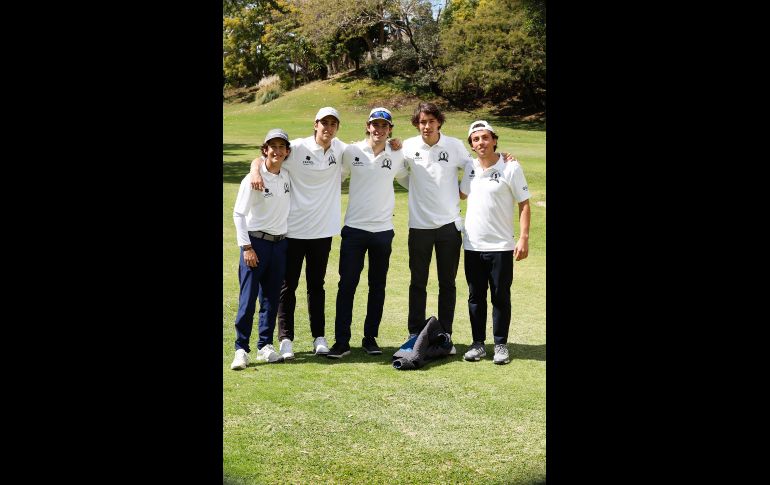 Andrés Durán,Sebastián García Rulfo, Santos Maisterra, Gonzalo Maisterra y Juan Pablo Preciado. GENTE BIEN JALISCO/ Claudio Jimeno