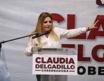 De cara al primer debate Claudia Delgadillo se dice lista, y asegura que presentará sus propuestas para clarificar cómo es que el Tren de la Transformación llegará a Jalisco. CORTESÍA.