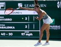 La joven de 22 años venció categóricamente a la número dos del mundo. EFE/J. Mabanglo