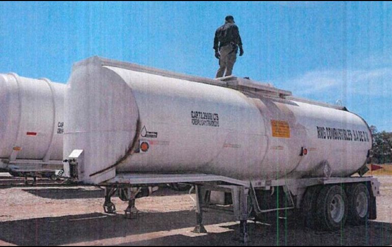 El MPF integrará lo asegurado a la carpeta de investigación correspondiente, por el delito de almacenamiento ilícito de hidrocarburo y lo que resulte. ESPECIAL/Fiscalía General de la República