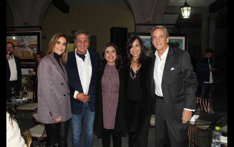 Martha Moragrega, Juan José Frangie, Isaura Mimí Mendoza y Roberto López GENTE BIEN JALISCO/ Esmeralda Escamilla
