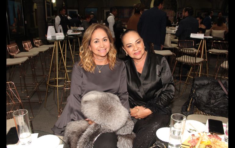 Carmen Mina y Lupita Mina. GENTE BIEN JALISCO/ Esmeralda Escamilla