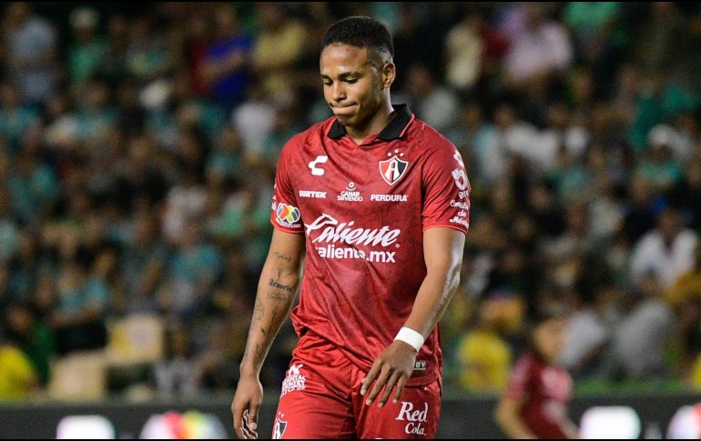 Fueron nueve jornadas las que Juan Manuel Zapata, jugador colombiano de los rojinegros del Atlas se perdió por una lesión muscular. IMAGO7