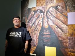 En estos cuadros de gran formato, la piel, sus rasgos, sus expresiones y características, son las protagonistas. EL INFORMADOR/K. ESPARZA