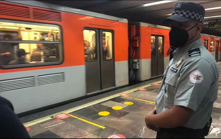 Ernestina Godoy, menciona que las obras de construcción que se realizan arriba del metro fueron aprobadas por la alcaldía Benito Juárez. SUN//ARCHIVO.