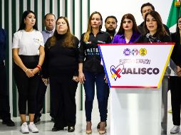 La candidata dijo que no tienen seguridad y que seguirá alertando de todas sus actividades al Gobierno del Estado. EL INFORMADOR/A.NAVARRO